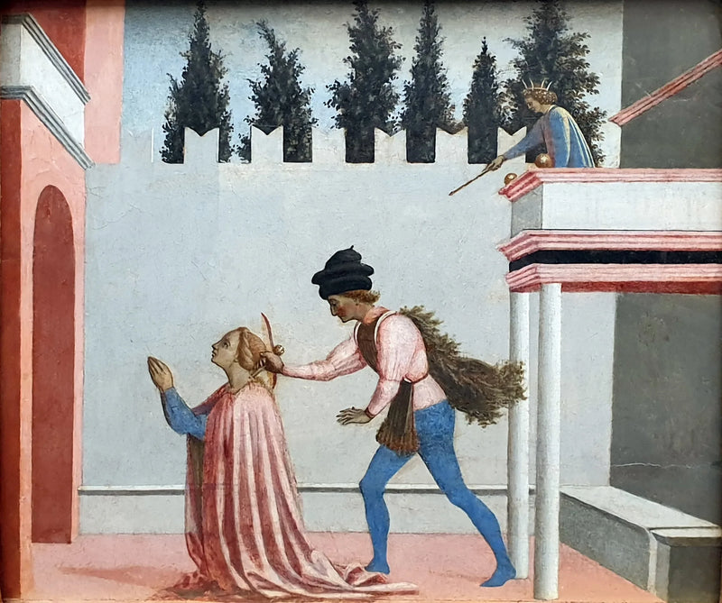 Martyrdom av Saint Lucia - Domenico Veneziano