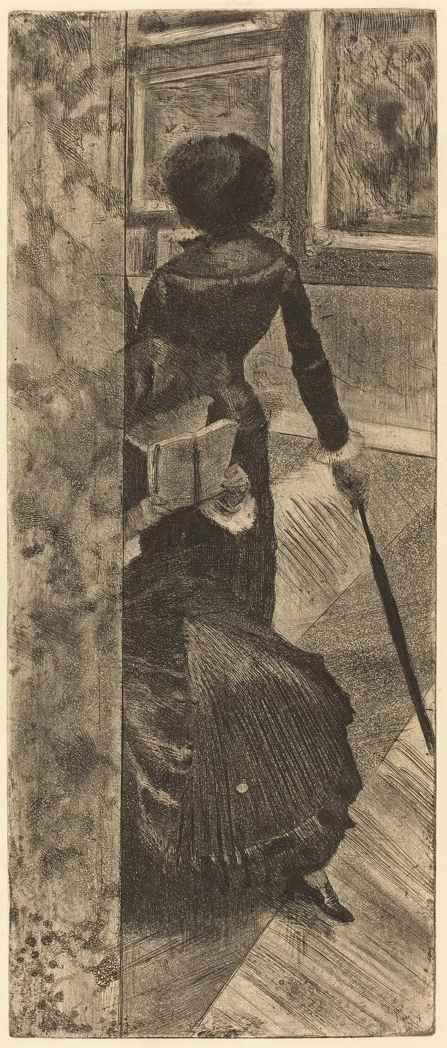 Mary Cassatt på Louvre: Maleriet - Edgar Degas