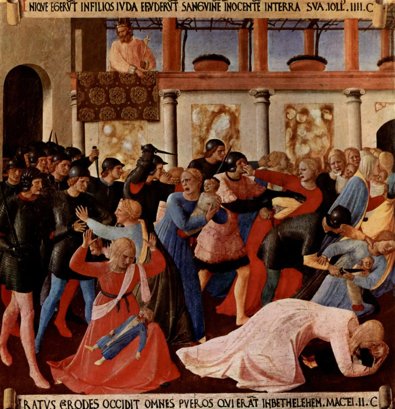 Innocentdrapet i Betlehem - Fra Angelico

Source:
Massacre des Innocents à Bethléem - Fra Angelico