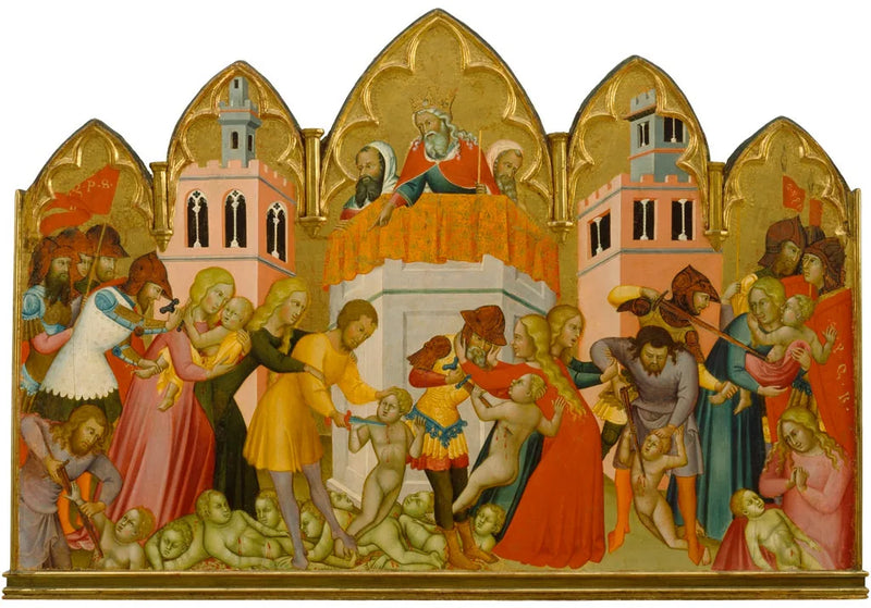 Massakre av de uskyldige - Bartolo di Fredi