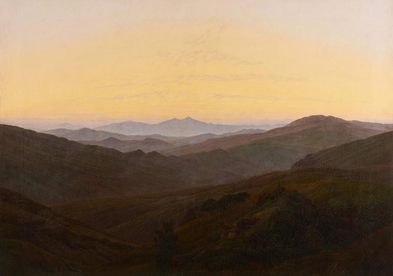 Kjempefjellet - Caspar David Friedrich