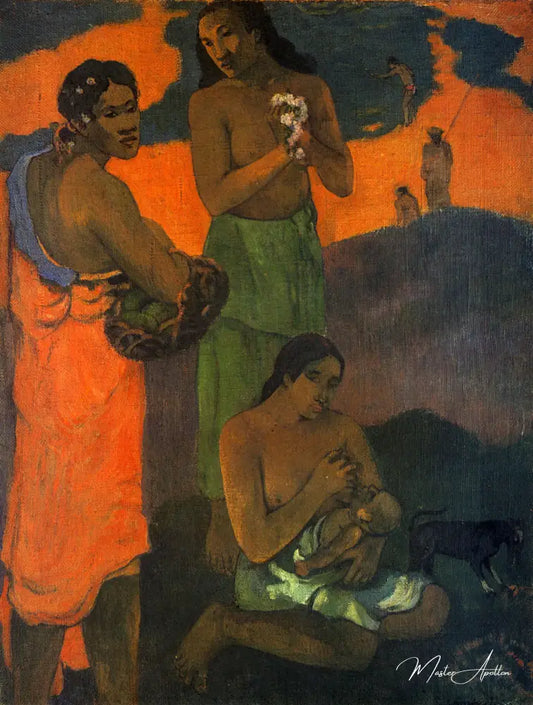 Maternité - Paul Gauguin - Reproductions de tableaux et peintures haut de gamme