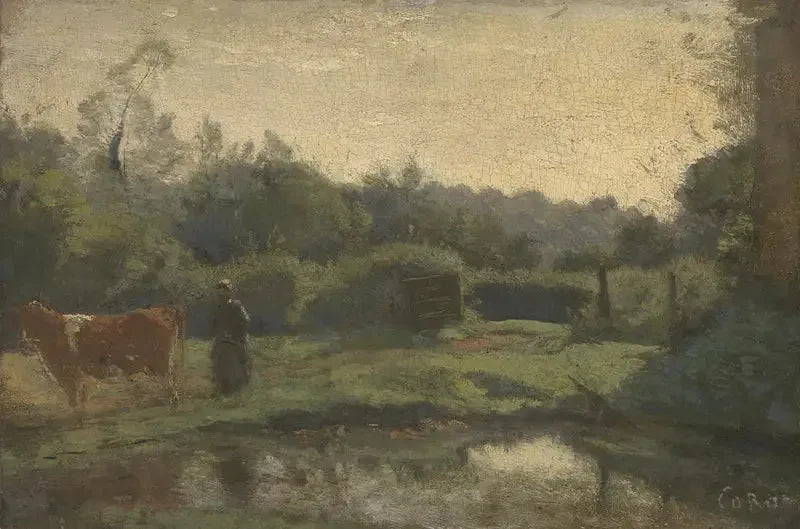Sommermorgen - Jean-Baptiste Camille Corot