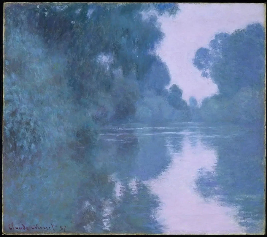 Morning on the Seine, Boston W1481 - Claude Monet