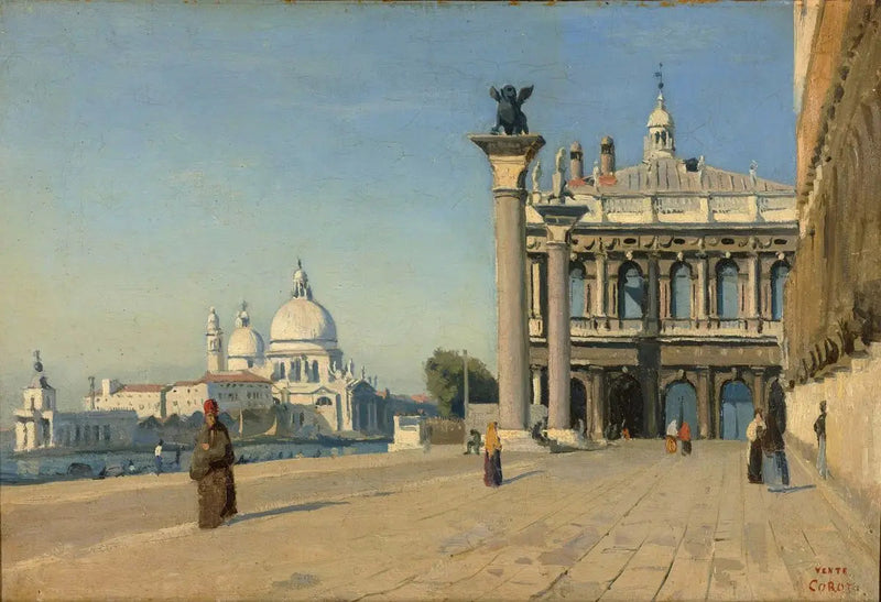 Venise-matiné - Jean-Baptiste Camille Corot