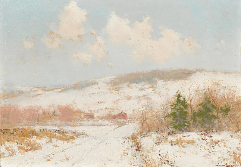 Vinterformiddag, Sullivan fylke, New York-statene - Julian Onderdonk