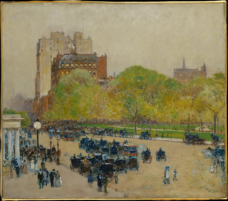 Vårmorgen i hjertet av byen - Childe Hassam

Source:
Matinée de printemps au cœur de la ville - Childe Hassam