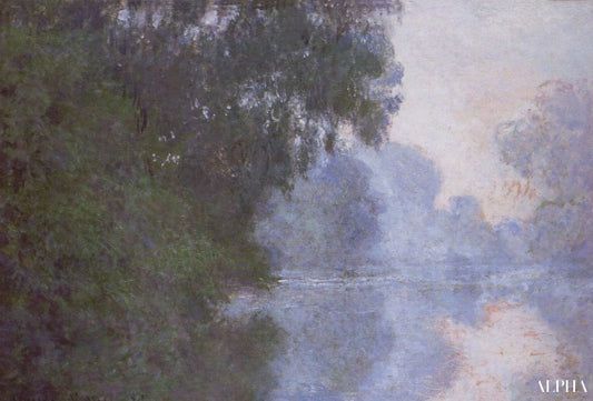 Matinée sur la Seine, effet de brume - Claude Monet - Reproductions de tableaux et peintures haut de gamme