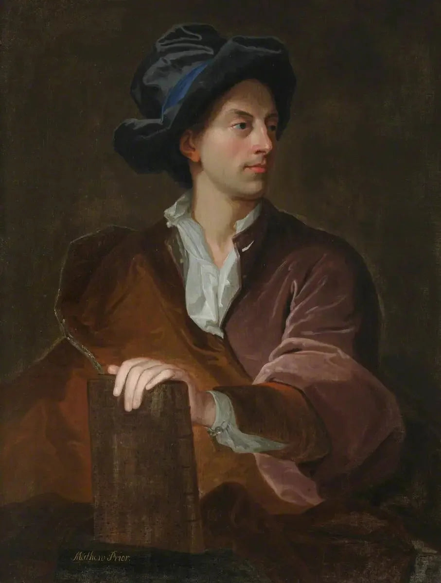 Matthew Prior (1664–1721), poète et diplomate - Hyacinthe Rigaud image 1 reproduction réalisée par Alpha Reproduction