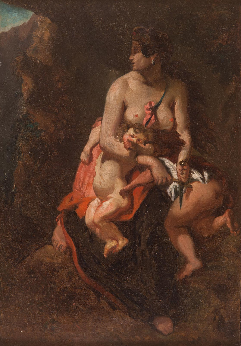 Rådsom Medea - Théodore Chassériau