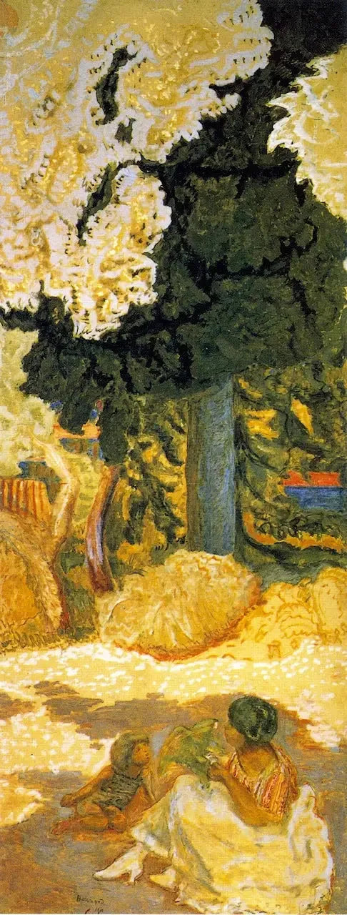 Middelhavet. Triptyk (høyre panel) - Pierre Bonnard