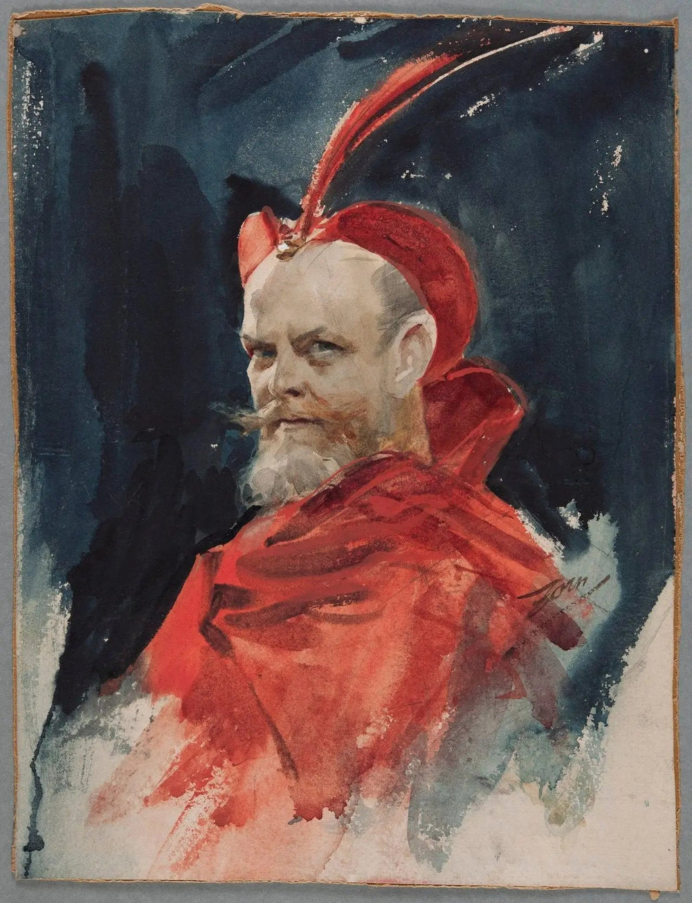 Mefisto Consul Dahlander - Anders Zorn image 1 tableau peint à l’huile sur toile