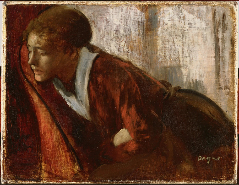 Mélancolie - Edgar Degas image 1 reproduction réalisée par Alpha Reproduction