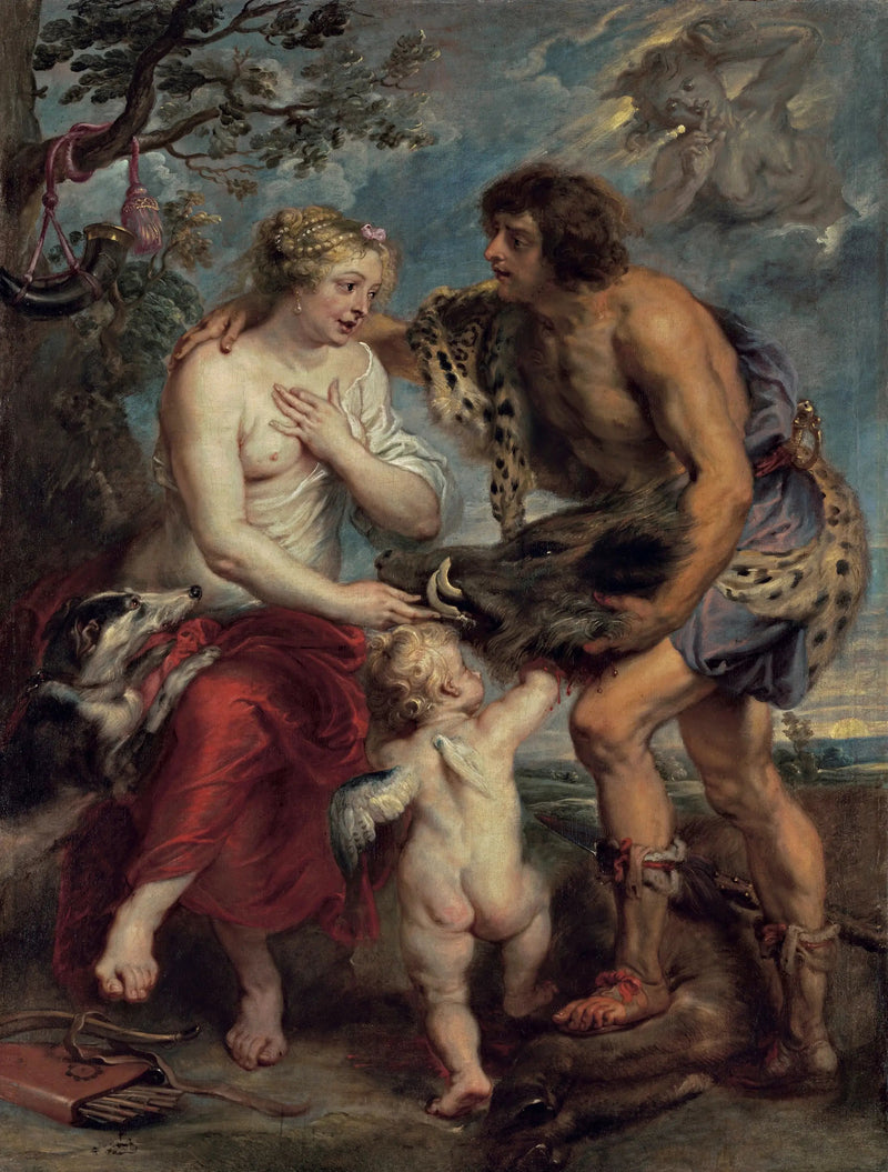 Méléagre og Attalante - Peter Paul Rubens
