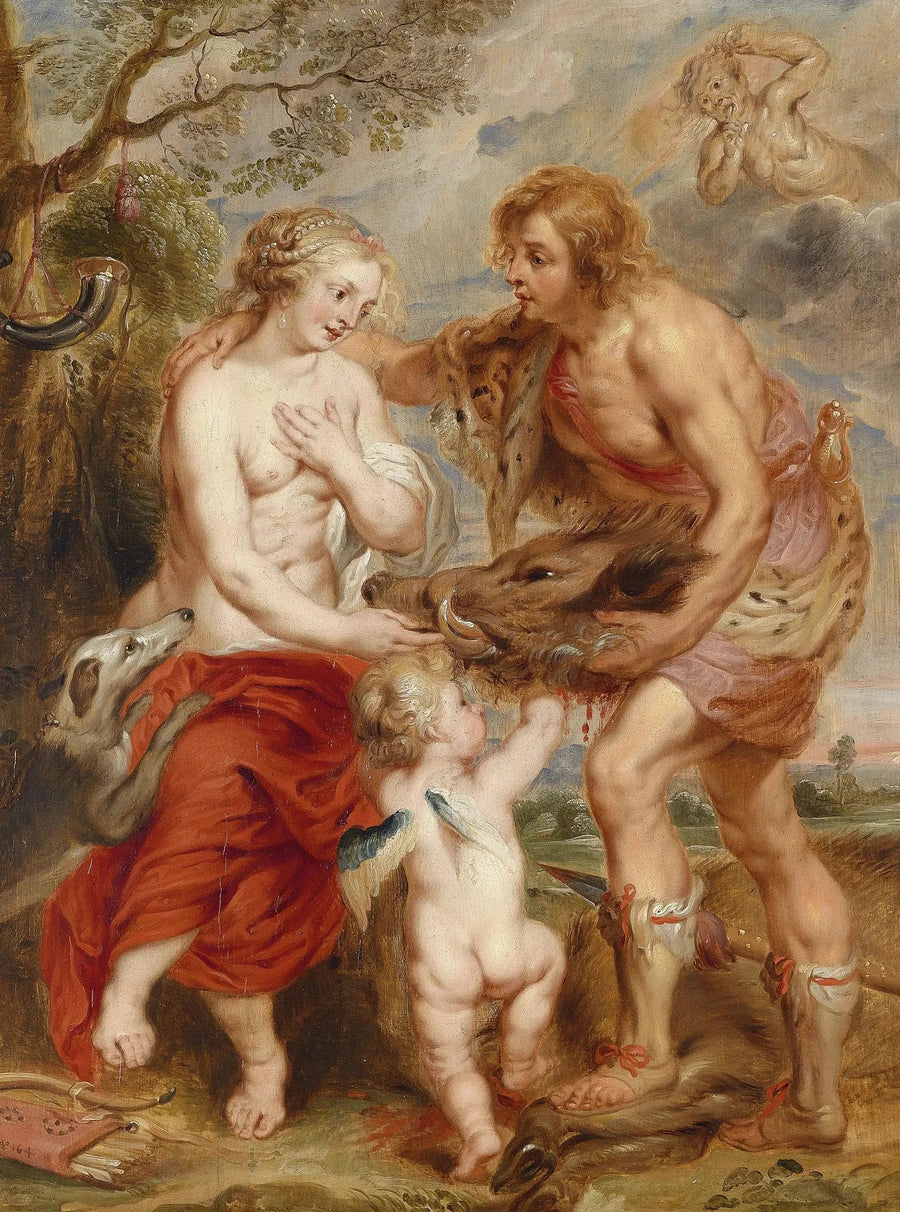 Méléagre som viser Atalante hodet til Calydon-svinen, ca. 1640 - Peter Paul Rubens