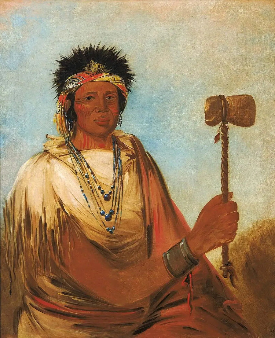 Men-són-se-ah, venstre hånd, en kriger - George Catlin

Source:
Men-són-se-ah, main gauche, un guerrier - George Catlin