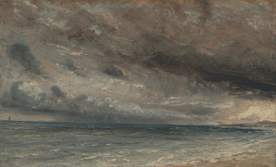 Mer agitée, Brighton - John Constabel