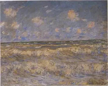 Mer urolig - Claude Monet