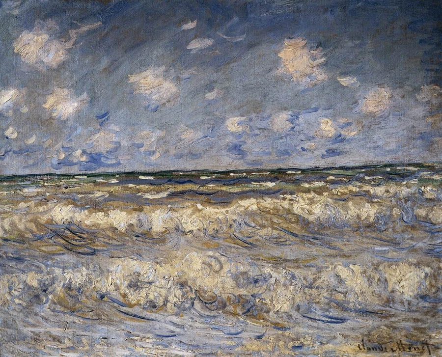Mer urolig - Claude Monet