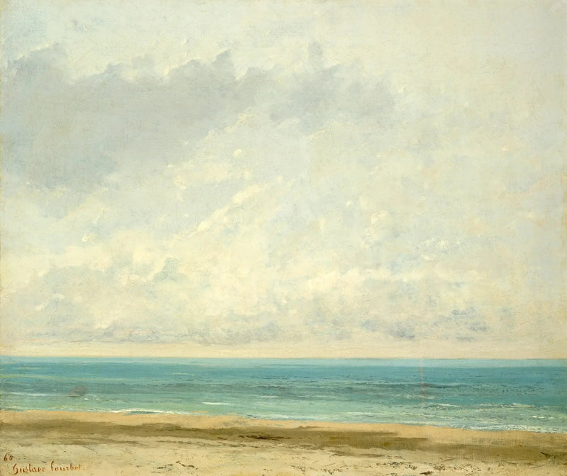 Mer rolig - Gustave Courbet