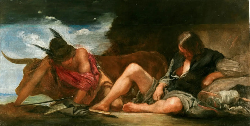 Merkur og Argos - Diego Velázquez