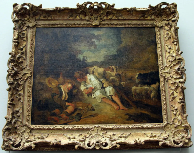 Merkur og Argus - Jean-Honoré Fragonard