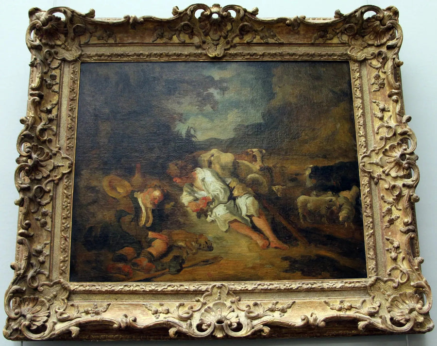 Merkur og Argus - Jean-Honoré Fragonard