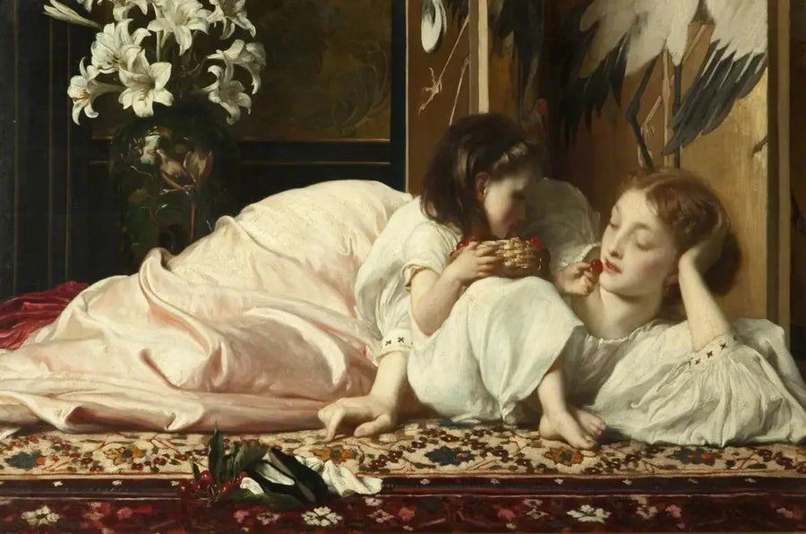 Mor og barn - Frederic Leighton

Source:
Mère et enfant - Frederic Leighton