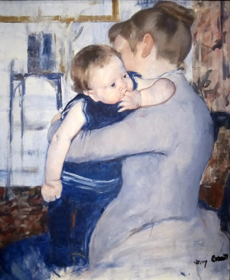 Mor og barn - Mary Cassatt