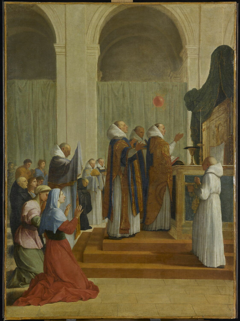 Saint Martin-messen - Eustache Le Sueur