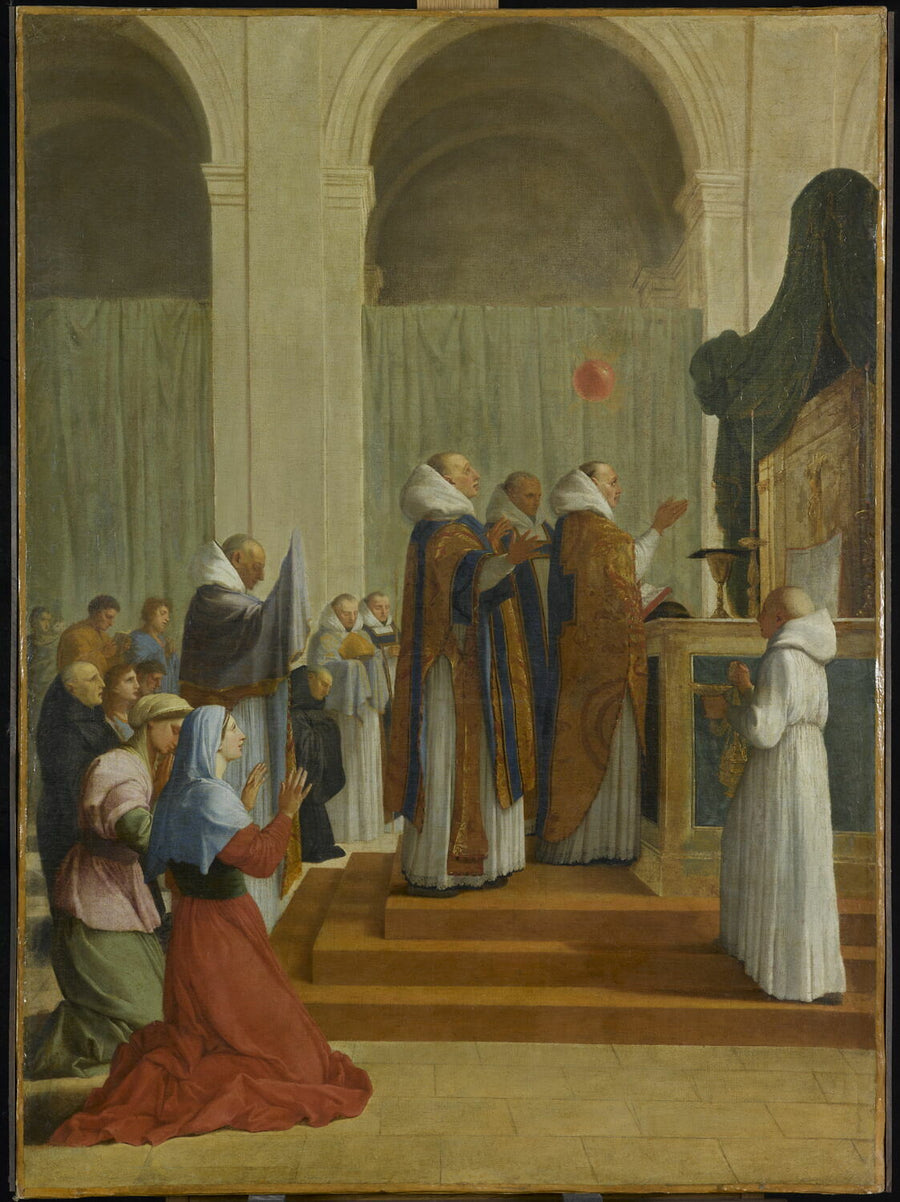 Saint Martin-messen - Eustache Le Sueur