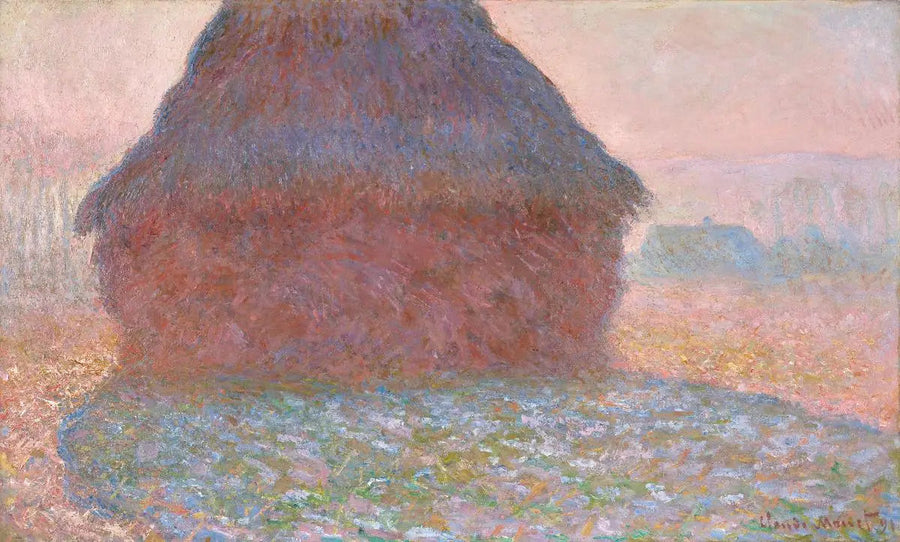 Kvern i solen - Claude Monet