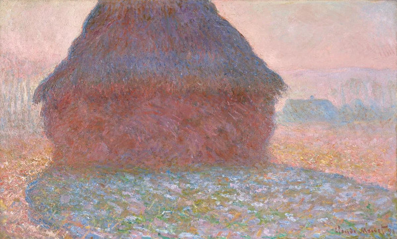 Kvern i solen - Claude Monet