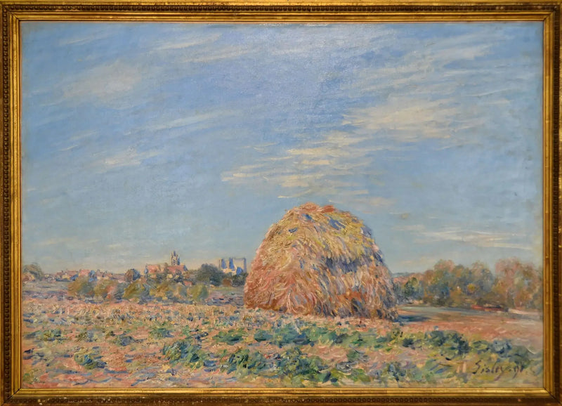 Hjul på bredden av Loing - Alfred Sisley