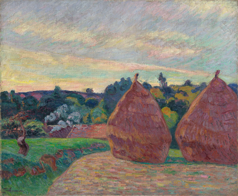 Kornmøller i Île-de-France - Armand Guillaumin