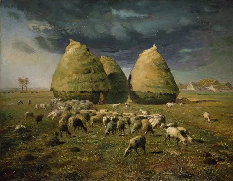 Høsmuler, høst - Jean-François Millet