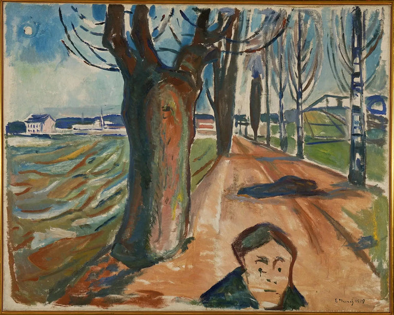 Drapet på veien - Edvard Munch