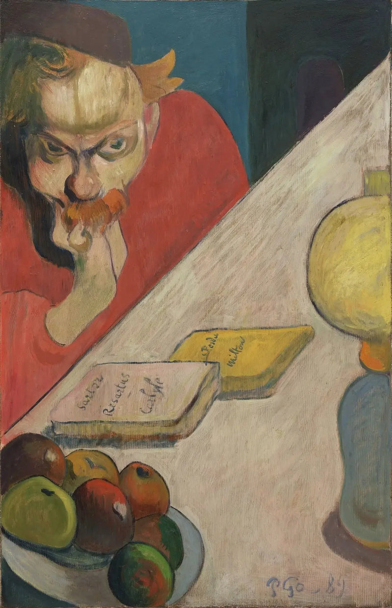 Meyer de Haan (Under lampen) - Paul Gauguin