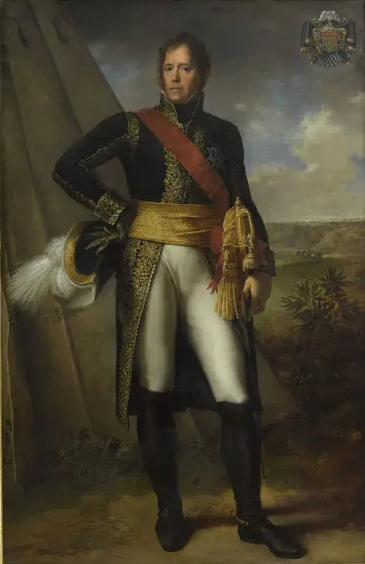 Michel Ney, hertug av Elchingen, prins av Moskva, marskalk av Frankrike (1769-1815) - Charles Meynier

Source:
Michel Ney, duc d'Elchingen, prince de la Moscova, maréchal de France (1769-1815) - Charles Meynier