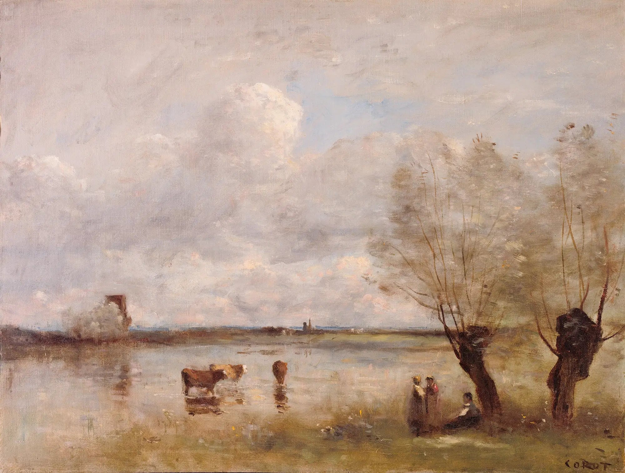 Midi - Jean-Baptiste Camille Corot - Alpha Reproduction