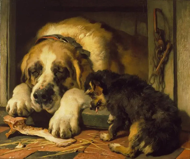 Mistenkelige smuler - Edwin Henry Landseer

Source:
Miettes douteuses - Edwin Henry Landseer