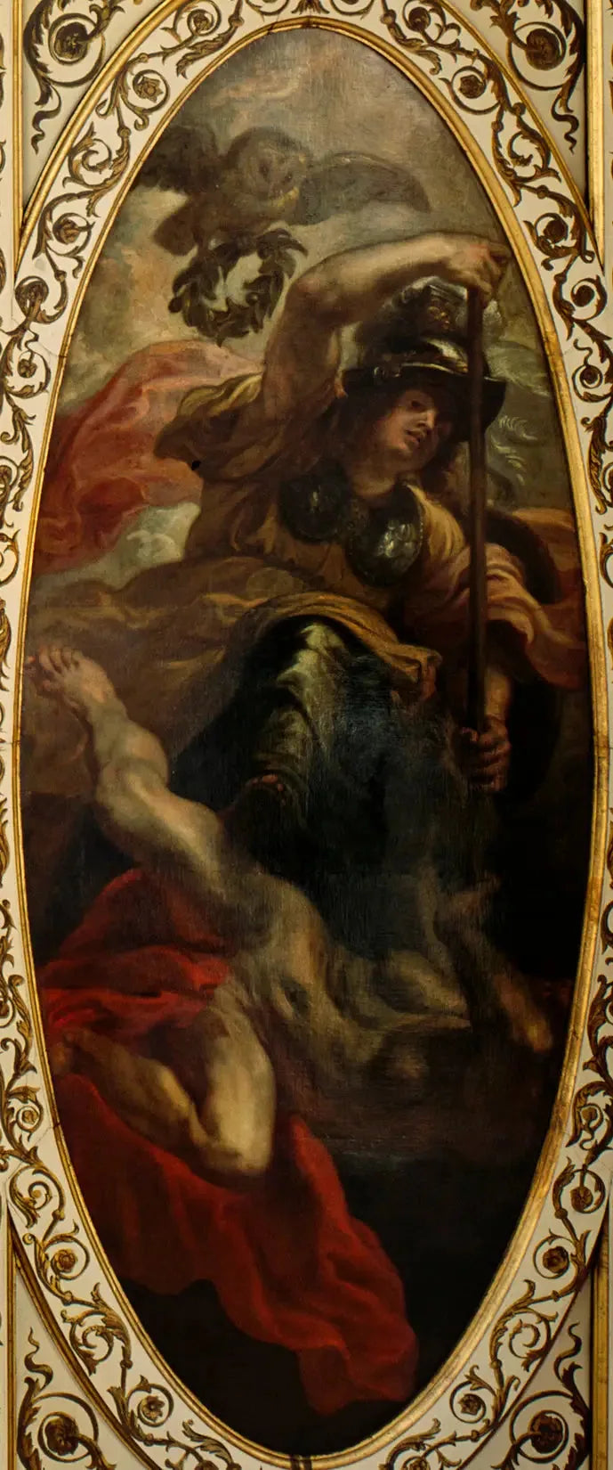 Minerve, eller Visdommen som slår ned på uvitenhet - Peter Paul Rubens