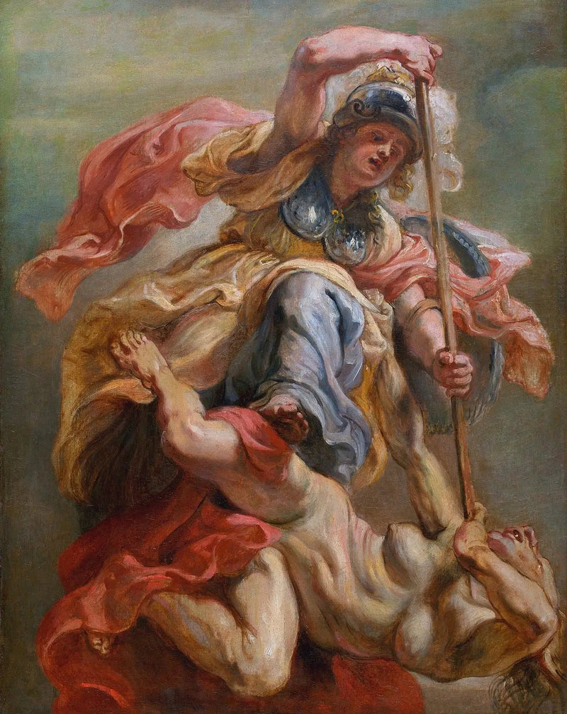 Minerva som overvinner uvitenhet - Peter Paul Rubens