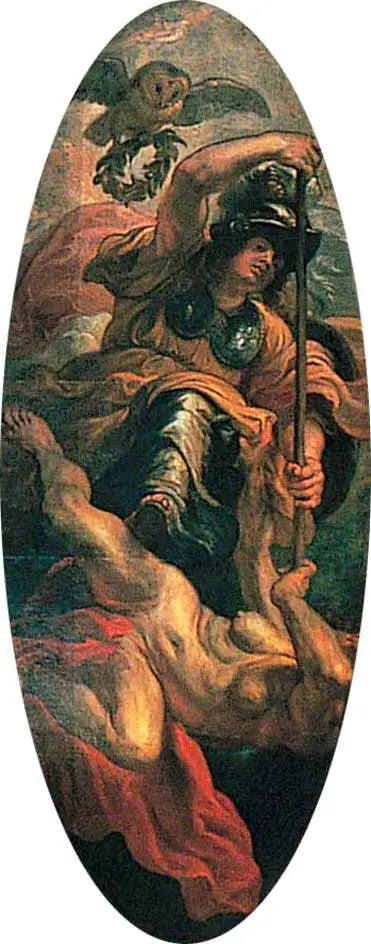 Minerve gjennomtrenger uvitenhet - Peter Paul Rubens