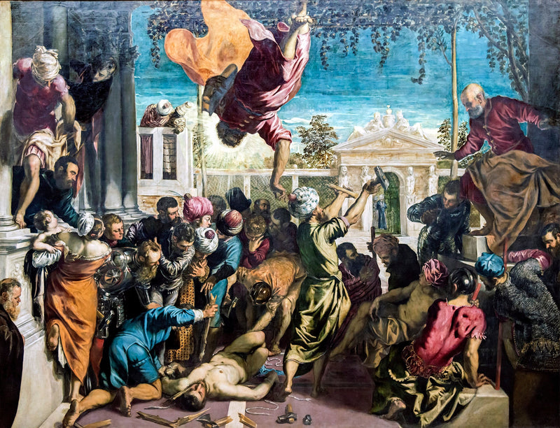 Slaveens undergang - Jacopo Tintoretto