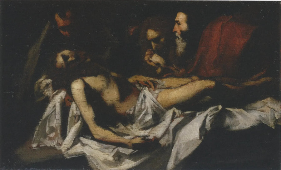 Mise au tombeau (d'après Ribera) - Édouard Manet