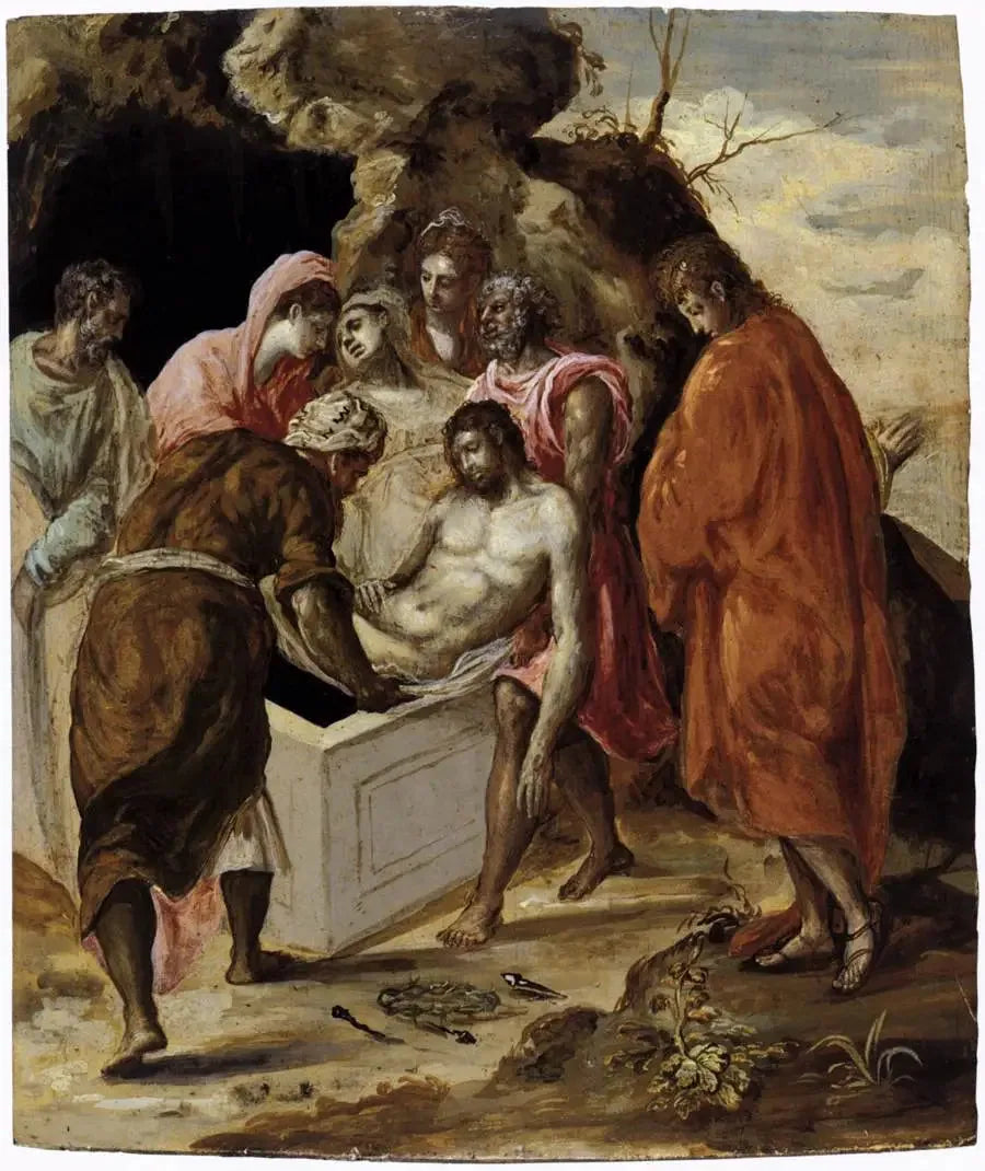 Kristi gravlegging - El Greco