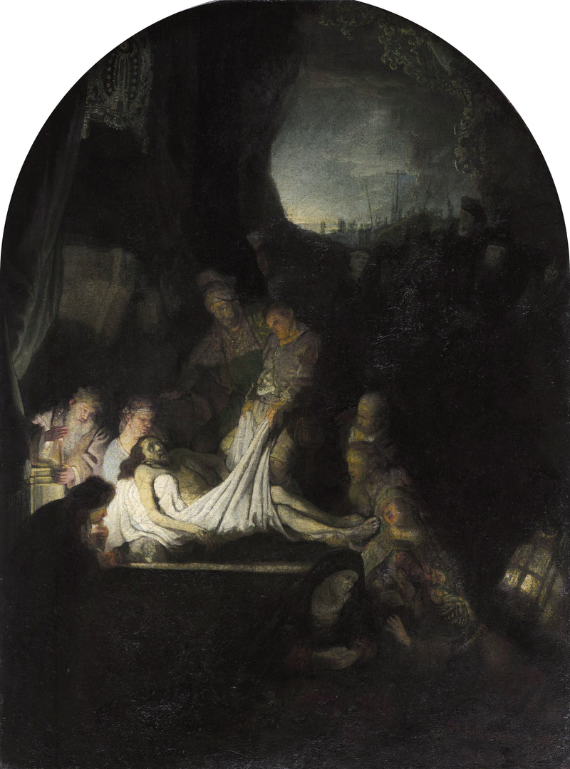 Gravenedsettelse - Rembrandt