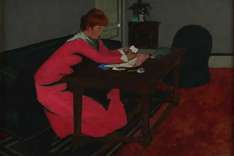 Misia på kontoret hennes - Félix Vallotton

Source:
Misia à son bureau - Félix Vallotton