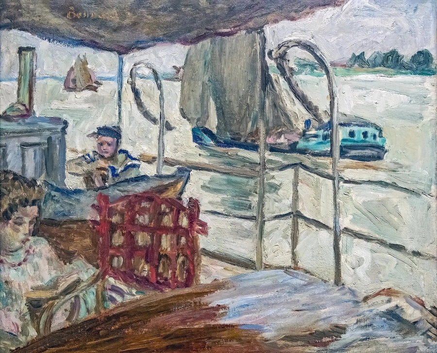 Misia Sert på Edwards' skip - Pierre Bonnard